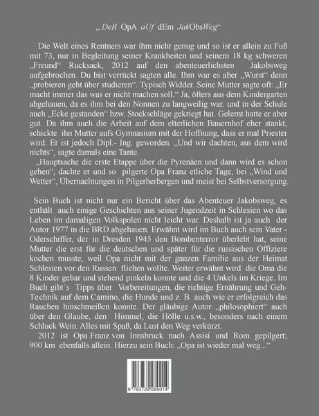 Produktbild: Der Opa auf dem Jakobsweg