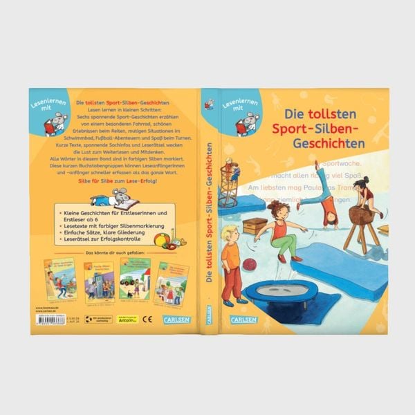 Produktbild: LESEMAUS zum Lesenlernen Sammelb&auml;nde: Die tollsten Sport-Silben-Geschichten
