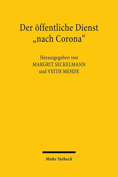 Produktbild: Der &ouml;ffentliche Dienst "nach Corona"