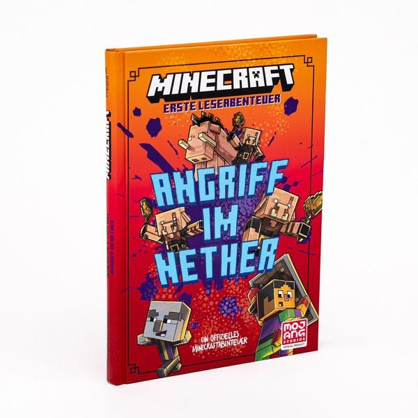 Produktbild: Minecraft Erste Leseabenteuer. Angriff im Nether