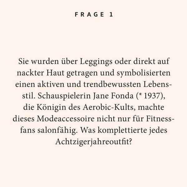 Produktbild: 80er-Jahre-Quiz
