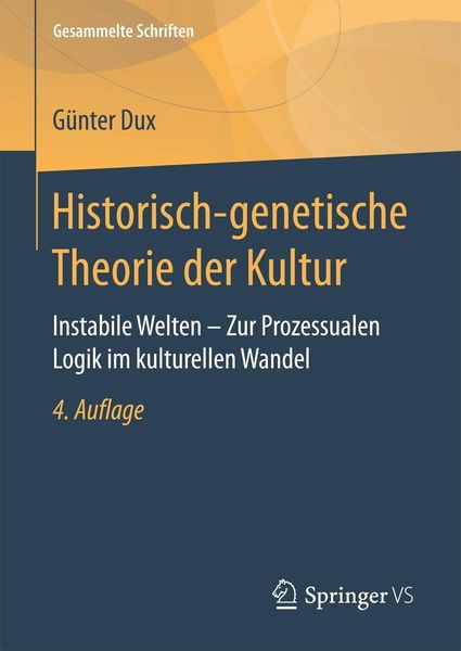 Produktbild: Historisch-genetische Theorie der Kultur