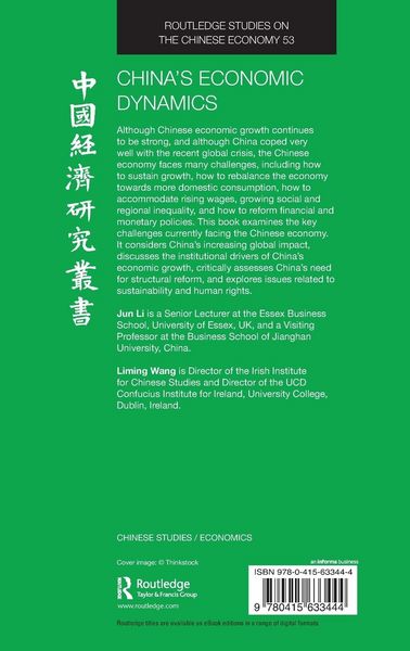 Produktbild: China's Economic Dynamics
