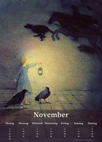 Produktbild: Kinderzimmer-Kalender 2027 &raquo;Hans Christian Andersen&laquo;