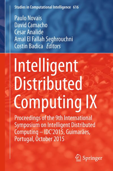 Produktbild: Intelligent Distributed Computing IX