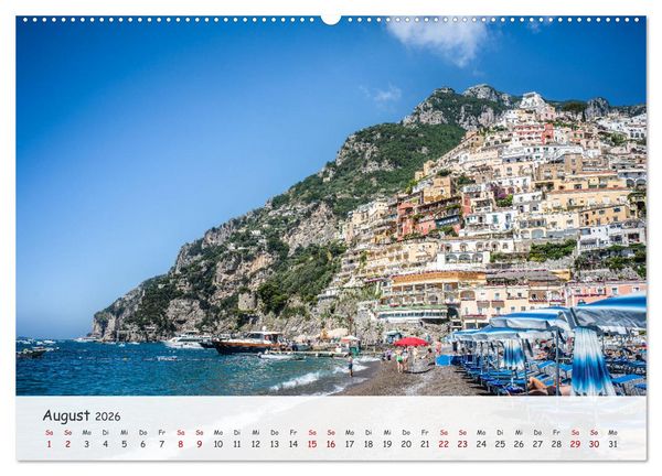Produktbild: Italien - zwischen Dolomiten und Amalfik&uuml;ste (Wandkalender 2026 DIN A2 quer), CALVENDO Monatskalender