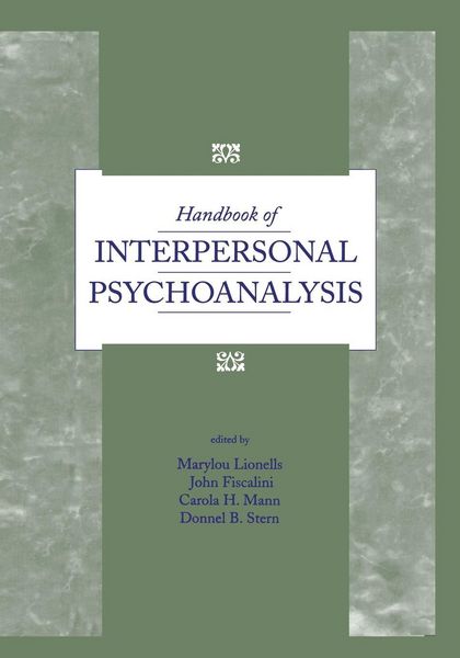Produktbild: Handbook of Interpersonal Psychoanalysis