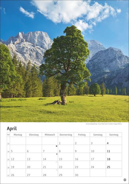 Produktbild: Alpen Kalender 2027