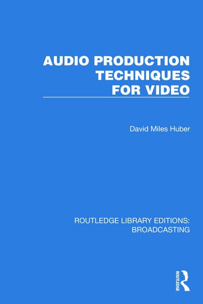 Produktbild: Audio Production Techniques for Video