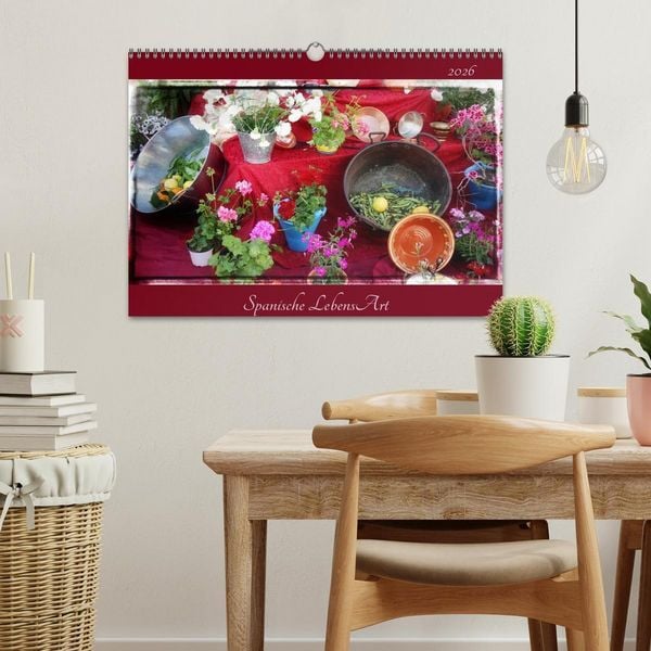 Produktbild: Spanische LebensArt (Wandkalender 2026 DIN A3 quer), CALVENDO Monatskalender