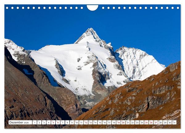 Produktbild: Der Nationalpark Hohe Tauern (Wandkalender 2026 DIN A4 quer), CALVENDO Monatskalender