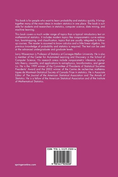 Produktbild: All of Statistics