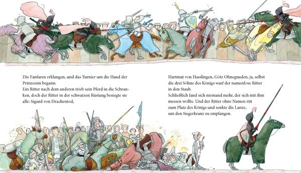 Produktbild: Der geheimnisvolle Ritter Namenlos Miniausgabe