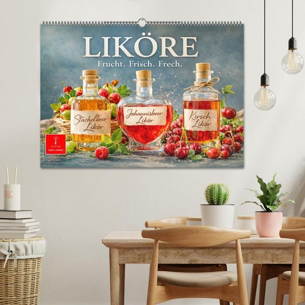 Produktbild: Lik&ouml;re - Frucht. Frisch. Frech. (Wandkalender 2027 DIN A2 quer), CALVENDO Monatskalender