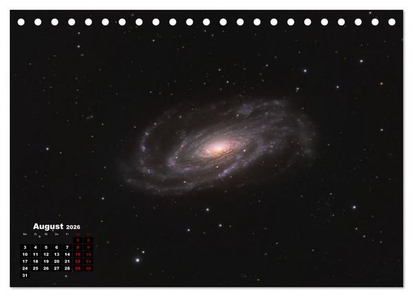 Produktbild: InfinityAstro - die Unendlichkeit im Bild - Astrofotos von Roland Schliessus (Tischkalender 2026 DIN A5 quer), CALVENDO Monatskalender