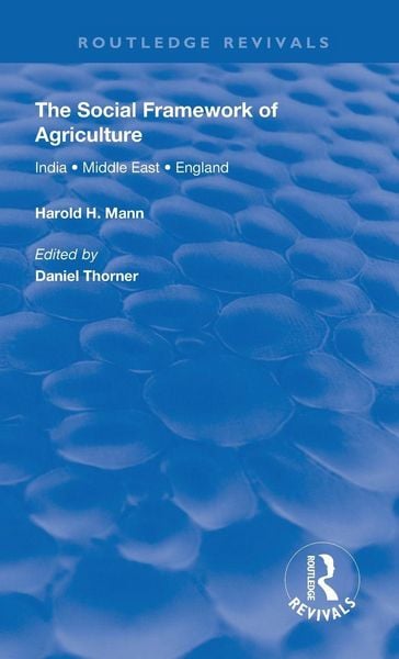 Produktbild: The Social Framework of Agriculture