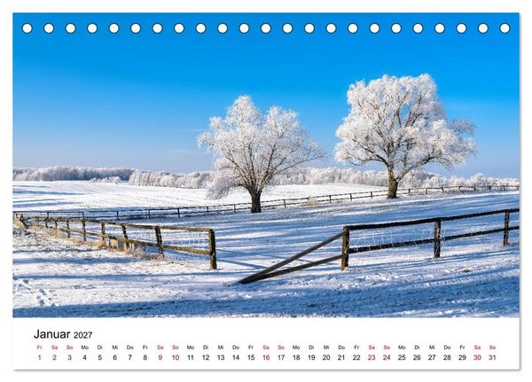Produktbild: Masuren 2027 - Land der 1000 Seen (Tischkalender 2027 DIN A5 quer), CALVENDO Monatskalender