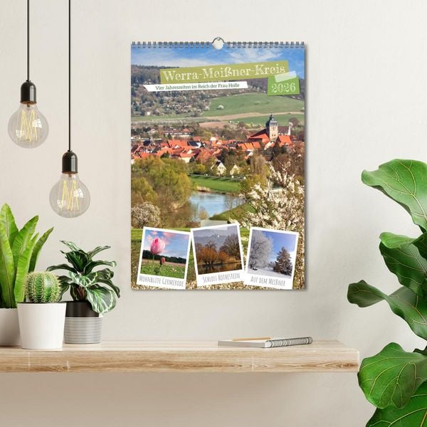 Produktbild: Werra-Mei&szlig;ner-Kreis (Wandkalender 2026 DIN A3 hoch), CALVENDO Monatskalender