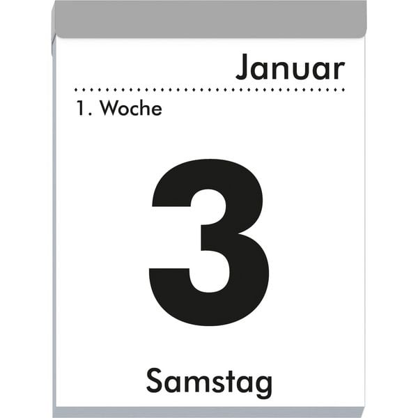 Produktbild: Tagesabrei&szlig;kalender XL 2027
