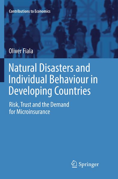Produktbild: Natural Disasters and Individual Behaviour in Developing Countries