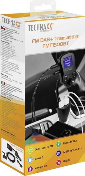 Produktbild: Technaxx FMT1500 DAB+ Empf&auml;nger