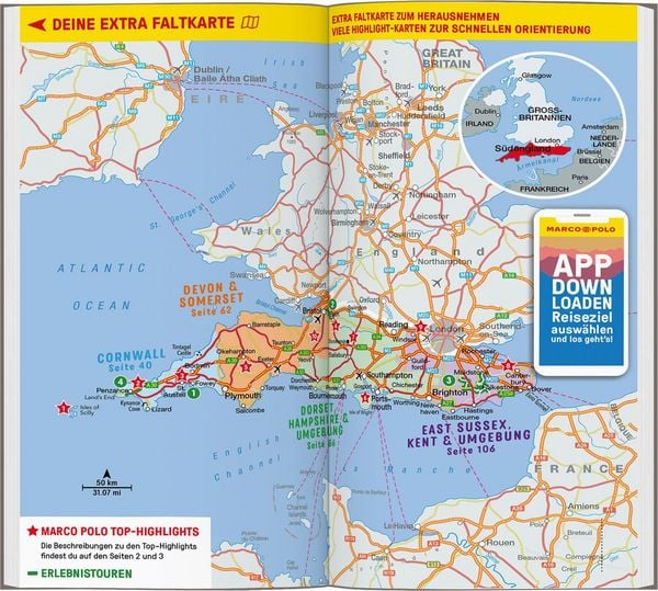 Produktbild: Reisef&uuml;hrer Cornwall