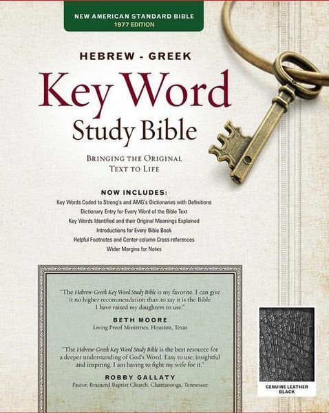 Produktbild: Hebrew-Greek Key Word Study Bible-NASB