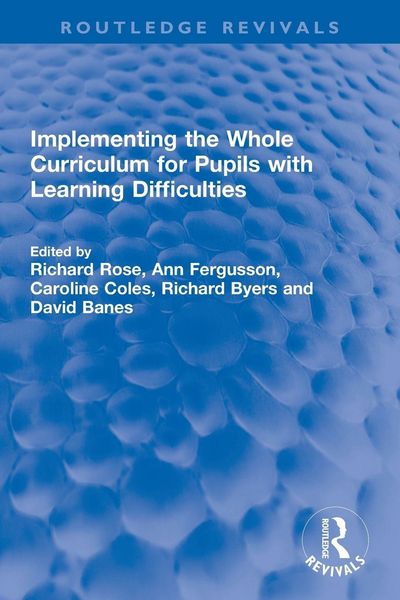 Produktbild: Implementing the Whole Curriculum for Pupils with Learning Difficulties