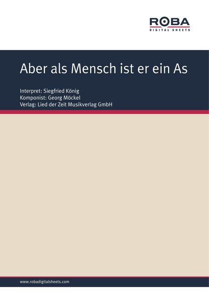 Produktbild: Aber als Mensch ist er ein As