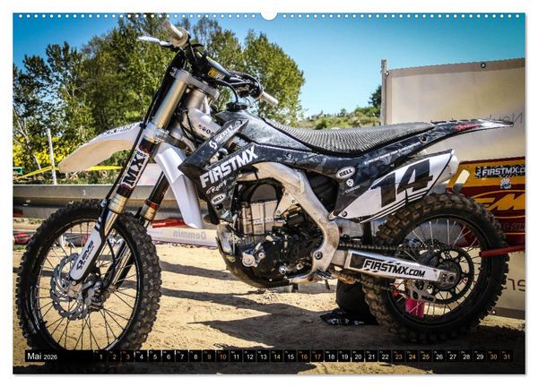 Produktbild: MX-Racing (hochwertiger Premium Wandkalender 2026 DIN A2 quer), Kunstdruck in Hochglanz