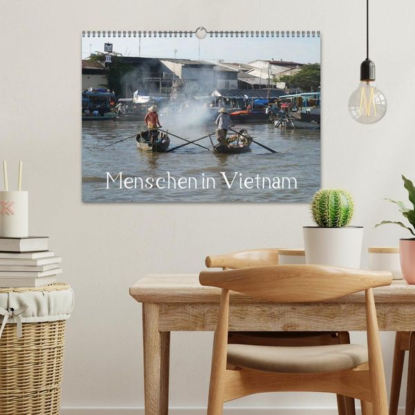 Produktbild: Menschen in Vietnam (Wandkalender 2026 DIN A3 quer), CALVENDO Monatskalender