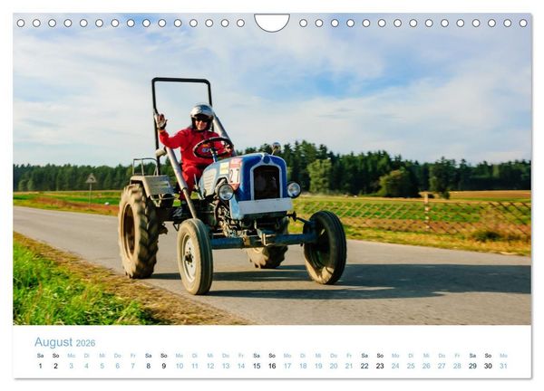 Produktbild: Traktorrennen - die 24 Stunden von Reingers (Wandkalender 2026 DIN A4 quer), CALVENDO Monatskalender