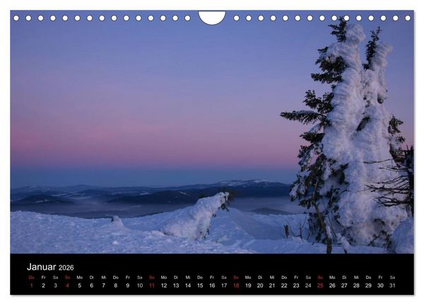 Produktbild: Bayerischer Wald - der Osten Bayerns (Wandkalender 2026 DIN A4 quer), CALVENDO Monatskalender