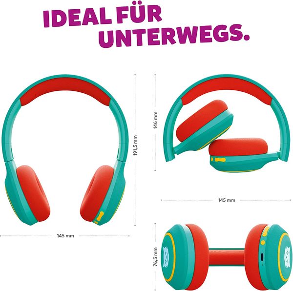 Produktbild: Tiger Media - Tigerbuddies Kinderkopfh&ouml;rer - Funky Green