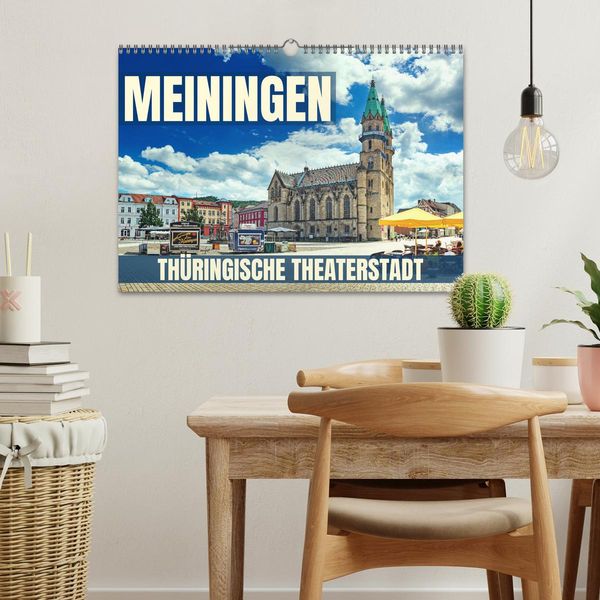 Produktbild: Meiningen - Th&uuml;ringische Theaterstadt (Wandkalender 2026 DIN A3 quer), CALVENDO Monatskalender