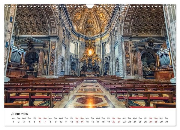 Produktbild: Wonders of Rome (Wall Calendar 2026 DIN A3 landscape), CALVENDO 12 Month Wall Calendar