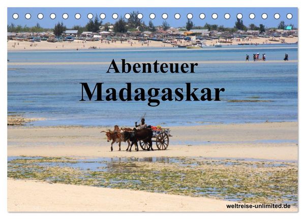 Produktbild: Abenteuer Madagaskar (Tischkalender 2026 DIN A5 quer), CALVENDO Monatskalender