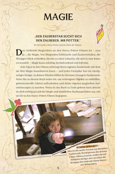 Produktbild: Aus den Filmen zu Harry Potter: Zauberspr&uuml;che & Zaubertr&auml;nke