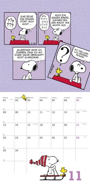Produktbild: Peanuts Broschurkalender