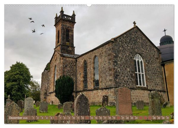 Produktbild: Schottland - Impressionen von magischen Orten (hochwertiger Premium Wandkalender 2026 DIN A2 quer), Kunstdruck in Hochglanz