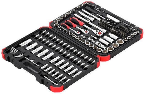 Produktbild: Gedore RED R45603172 Steckschl&uuml;sselsatz 1/4\", 3/8\", 1/2\" 172teilig 3300058