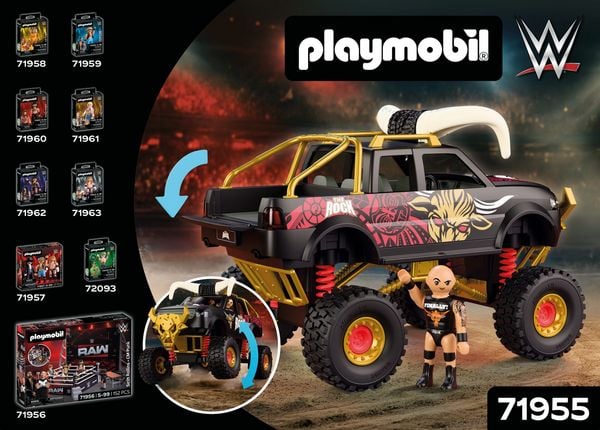 Produktbild: 71955 WWE&reg; The Rock Monster Truck