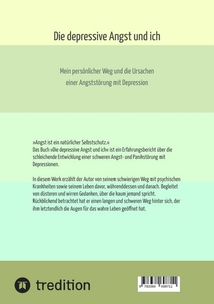 Produktbild: Die depressive Angst und ich