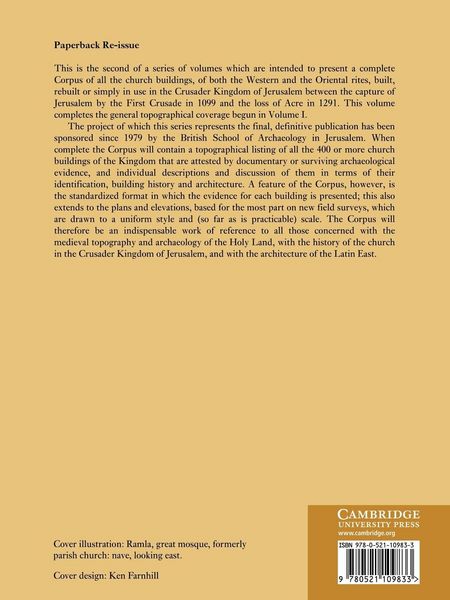 Produktbild: The Churches of the Crusader Kingdom of Jerusalem