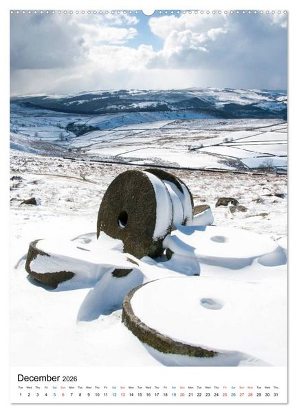 Produktbild: Scenes from the Peak District (High Quality Premium Wall Calendar 2026 DIN A2 portrait),CALVENDO 12 Month Wall Calendar