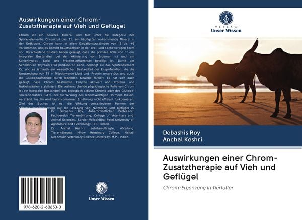 Auswirkungen einer Chrom-Zusatztherapie auf Vieh und Geflügel, Taschenbuch von Debashis Roy , Anchal Keshri, Sciencia Scripts, 9786202606530