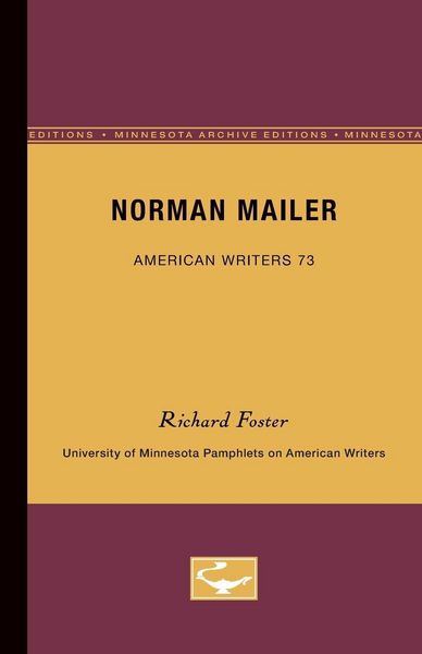 Produktbild: Norman Mailer - American Writers 73