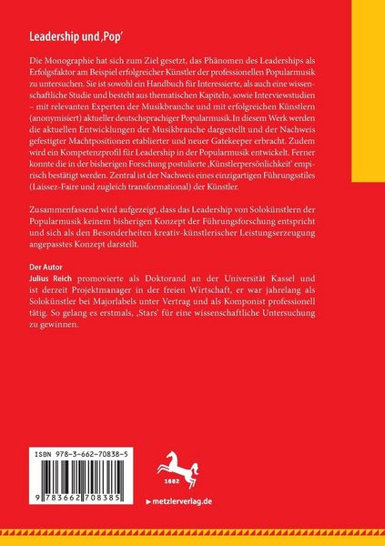 Produktbild: Leadership und &sbquo;Pop&rsquo;