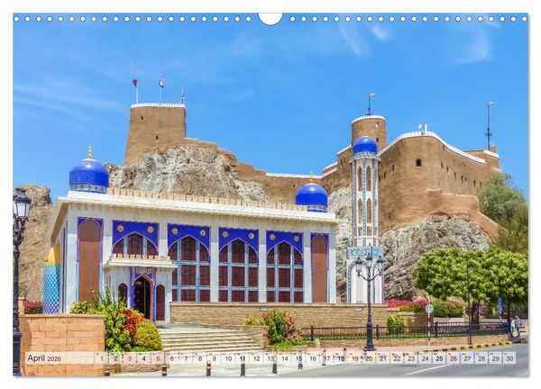 Produktbild: Oman - Historische Perle des Orients (Wandkalender 2026 DIN A3 quer), CALVENDO Monatskalender