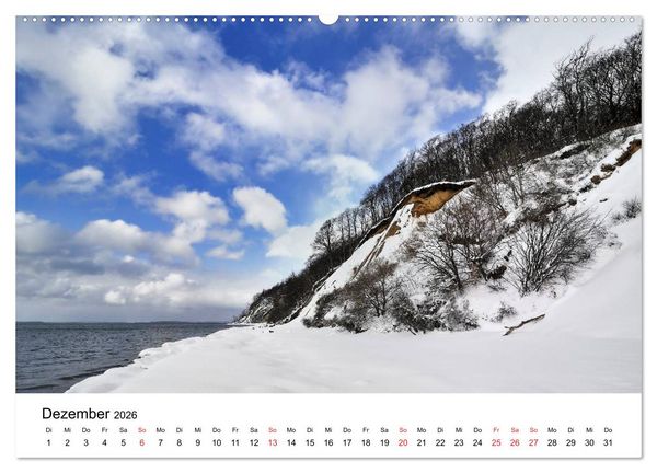 Produktbild: Insel R&uuml;gen Impressionen (Wandkalender 2026 DIN A2 quer), CALVENDO Monatskalender